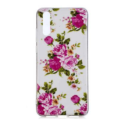 Luminous IMD Patterned Soft TPU Gel Case for Huawei P20 Pro