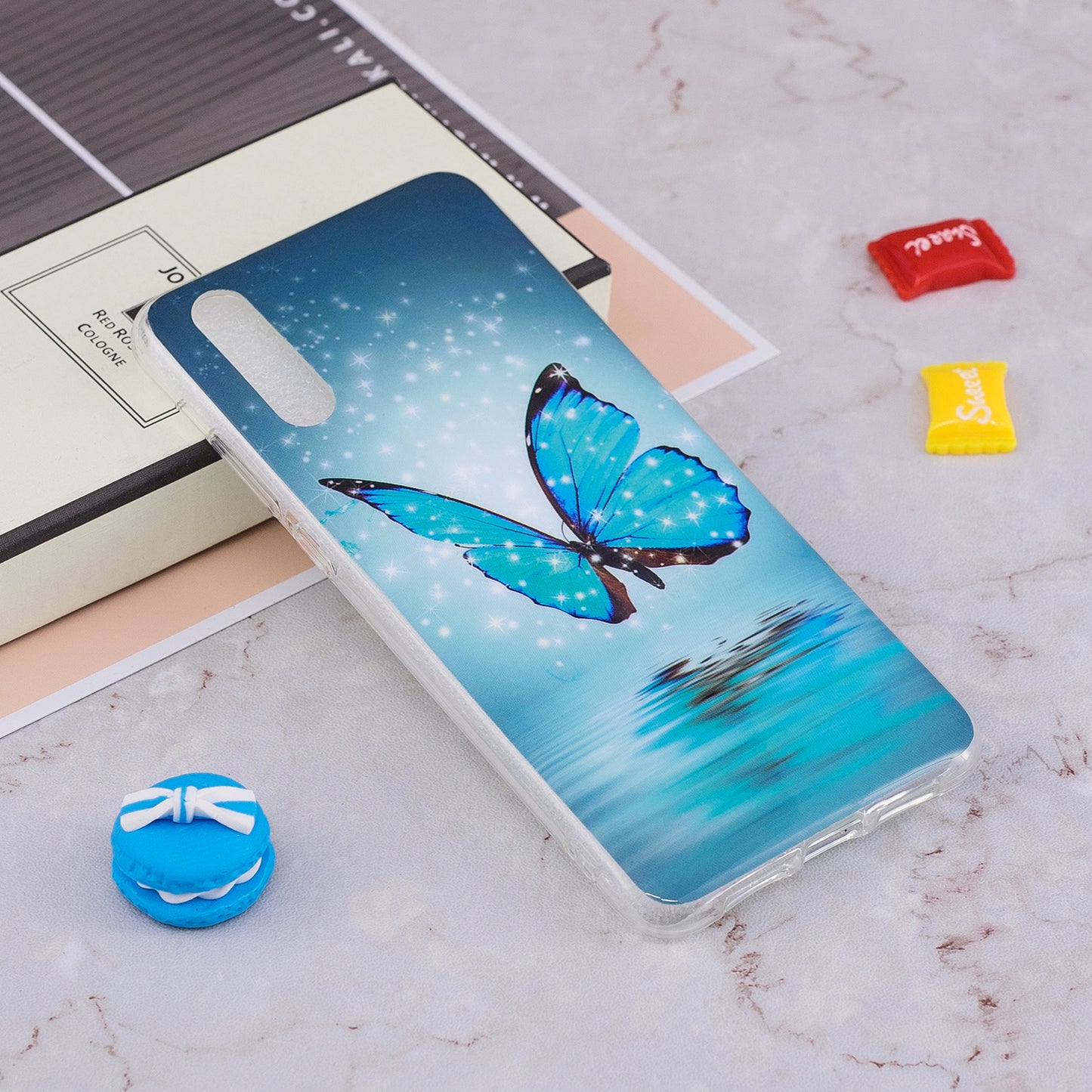 Luminous IMD Patterned Soft TPU Gel Case for Huawei P20 Pro