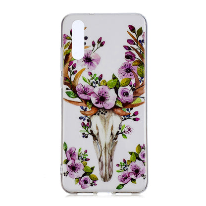 Luminous IMD Patterned Soft TPU Gel Case for Huawei P20 Pro