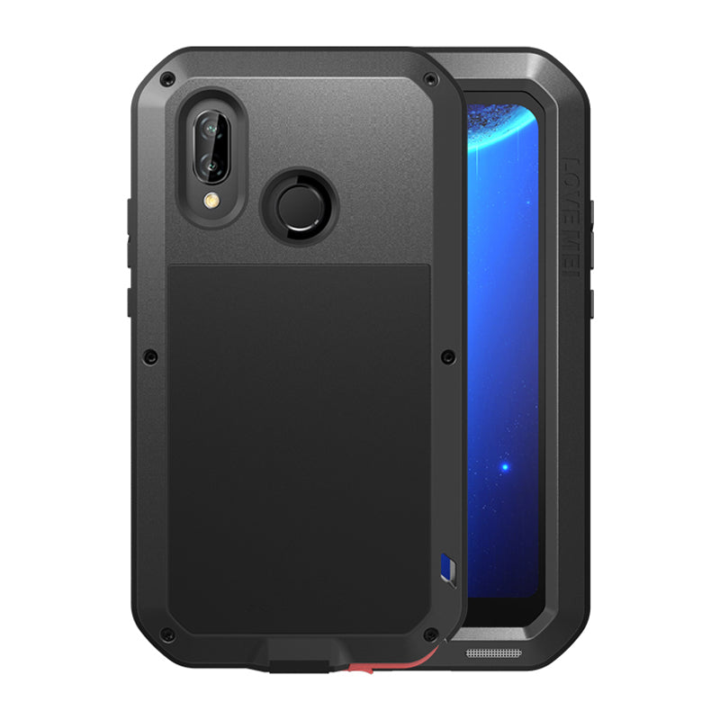 LOVE MEI Dust-proof Shock-proof Splash-proof Powerful Metal Defender Case for Huawei P20 Lite / Nova 3e