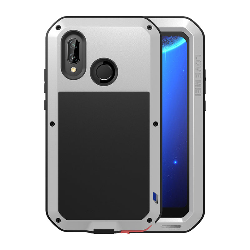 LOVE MEI Dust-proof Shock-proof Splash-proof Powerful Metal Defender Case for Huawei P20 Lite / Nova 3e