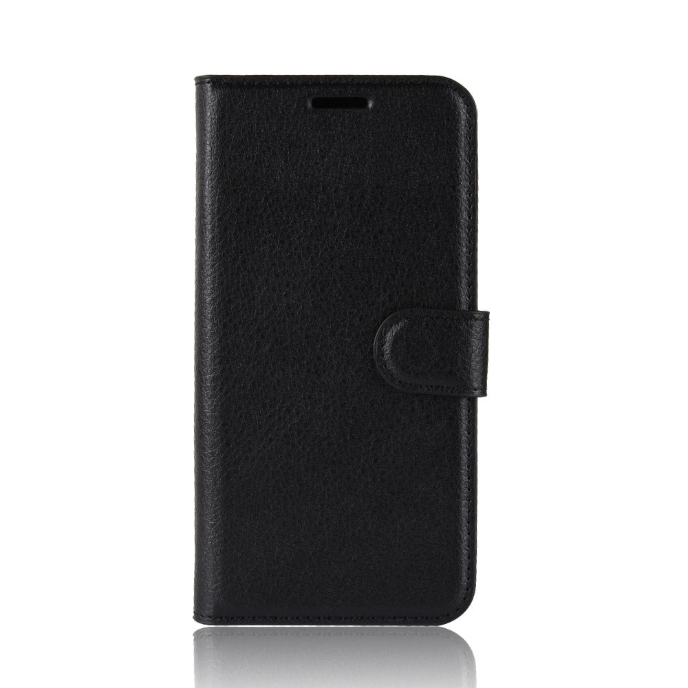 Litchi Texture Wallet Stand Leather Phone Case for Huawei Honor 10