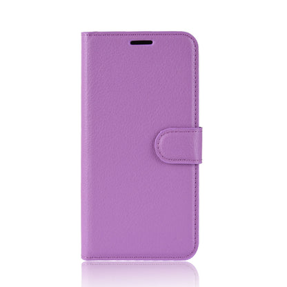 Litchi Texture Wallet Stand Leather Phone Case for Huawei Honor 10