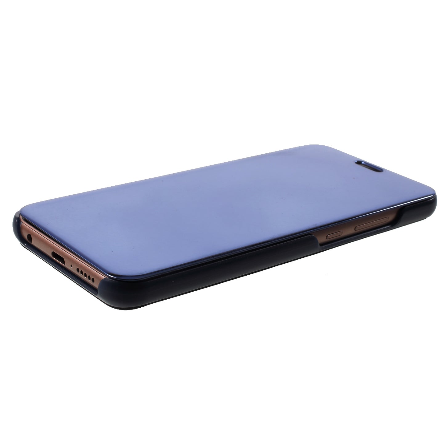 Plated Mirror Surface Leather Stand Cell Phone Case for Huawei P20 Lite / Nova 3e (China)