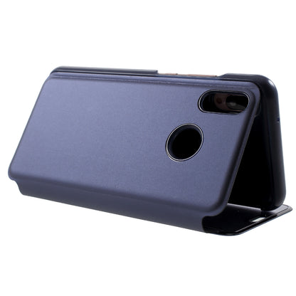 Plated Mirror Surface Leather Stand Cell Phone Case for Huawei P20 Lite / Nova 3e (China)