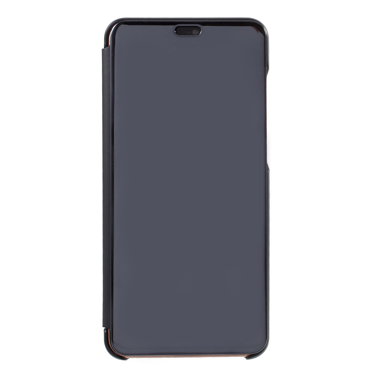 Plated Mirror Surface Leather Stand Mobile Flip Case for Huawei P20 Pro