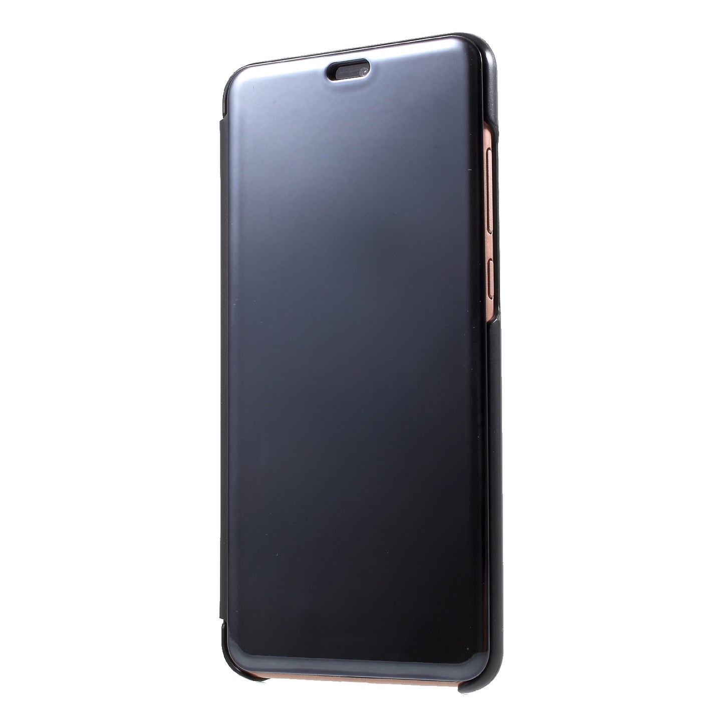 Plated Mirror Surface Leather Stand Mobile Flip Case for Huawei P20 Pro