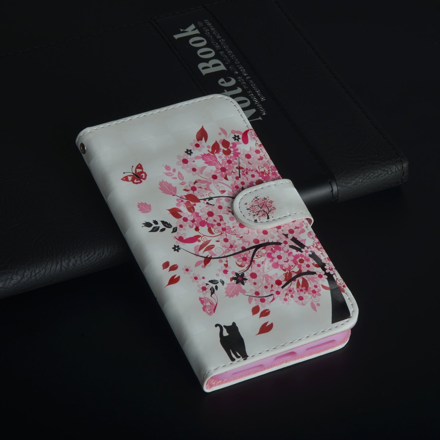 Pattern Printing Leather Wallet Cover for Huawei P20 Lite / Nova 3e