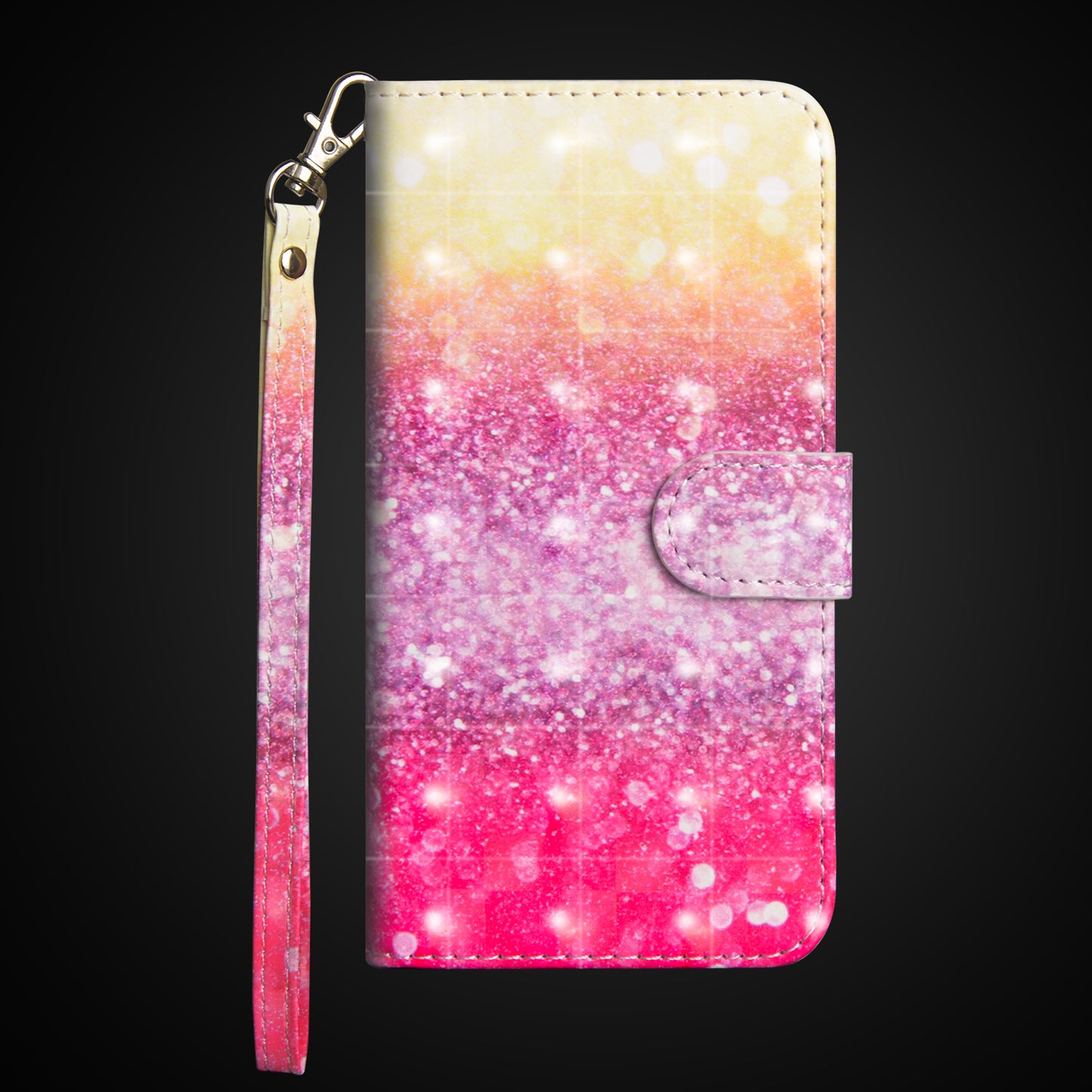 Pattern Printing Leather Wallet Cover for Huawei P20 Lite / Nova 3e