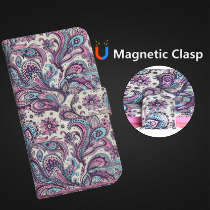 Pattern Printing Leather Wallet Cover for Huawei P20 Lite / Nova 3e