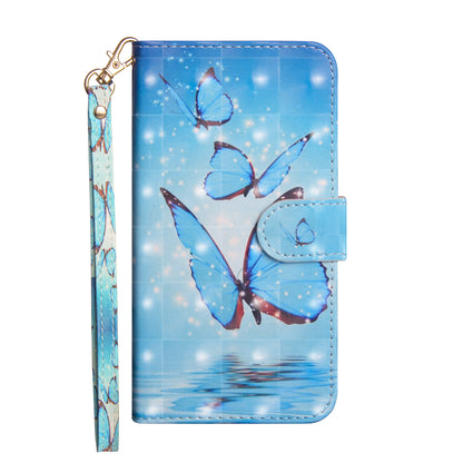 Pattern Printing Wallet Stand Leather Flip Case for Huawei P Smart / Enjoy 7S