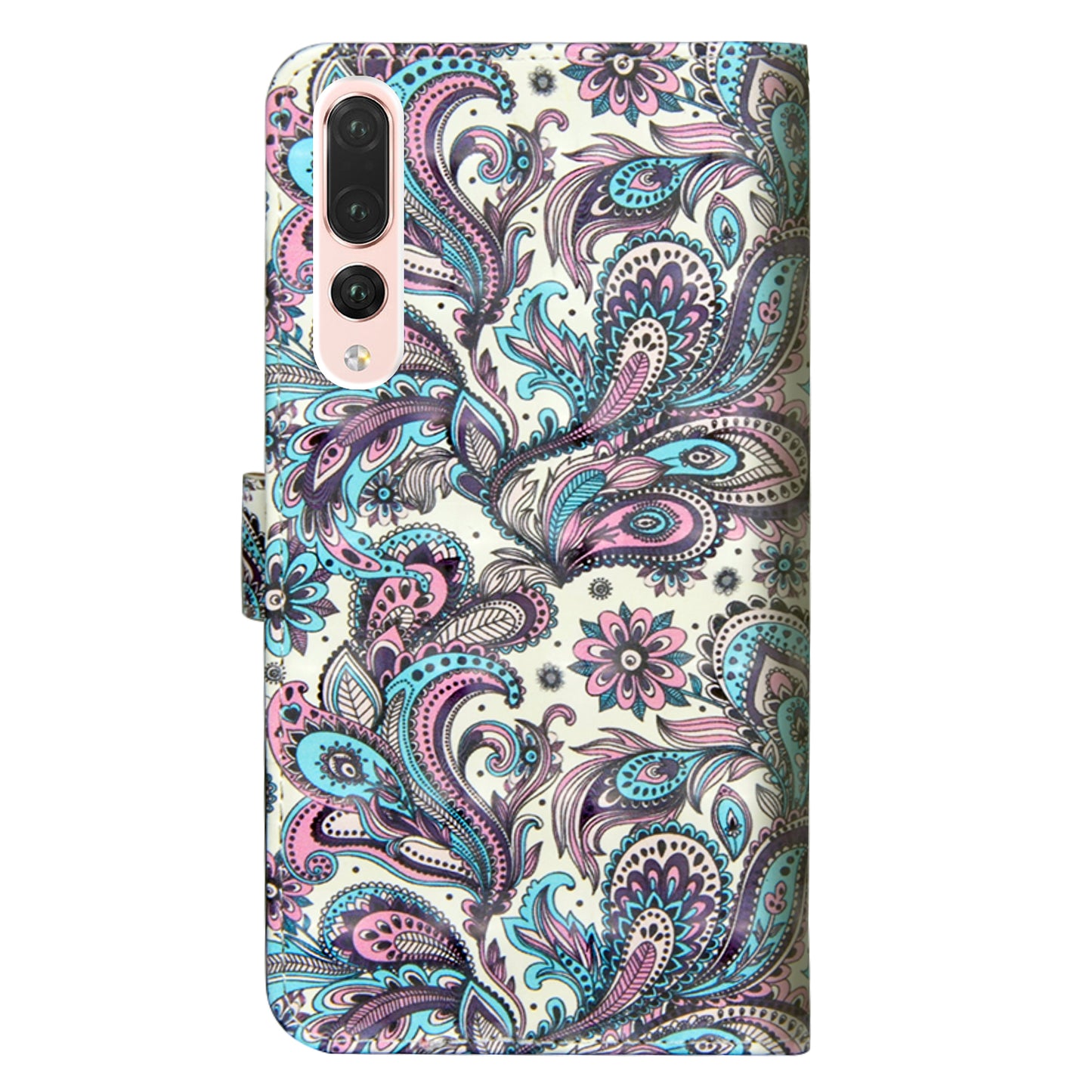 Pattern Printing Wallet Stand Leather Flip Casing for Huawei P20 Pro