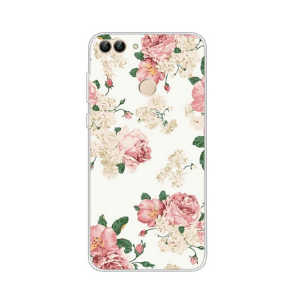 Pattern Printing TPU Soft Cover for Huawei P Smart / Enjoy 7S