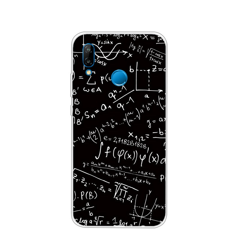 Pattern Printing TPU Mobile Phone Case for Huawei P20 Lite / Nova 3e