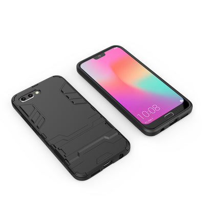 Plastic + TPU Hybrid Case with Kickstand for Huawei Honor 10