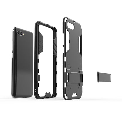 Plastic + TPU Hybrid Case with Kickstand for Huawei Honor 10