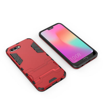 Plastic + TPU Hybrid Case with Kickstand for Huawei Honor 10