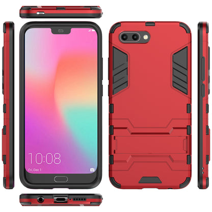 Plastic + TPU Hybrid Case with Kickstand for Huawei Honor 10