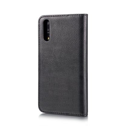 DG.MING For Huawei P20 Protective Phone Case Detachable 2 in 1 Leather Shell Shockproof Flip Cover with Wallet