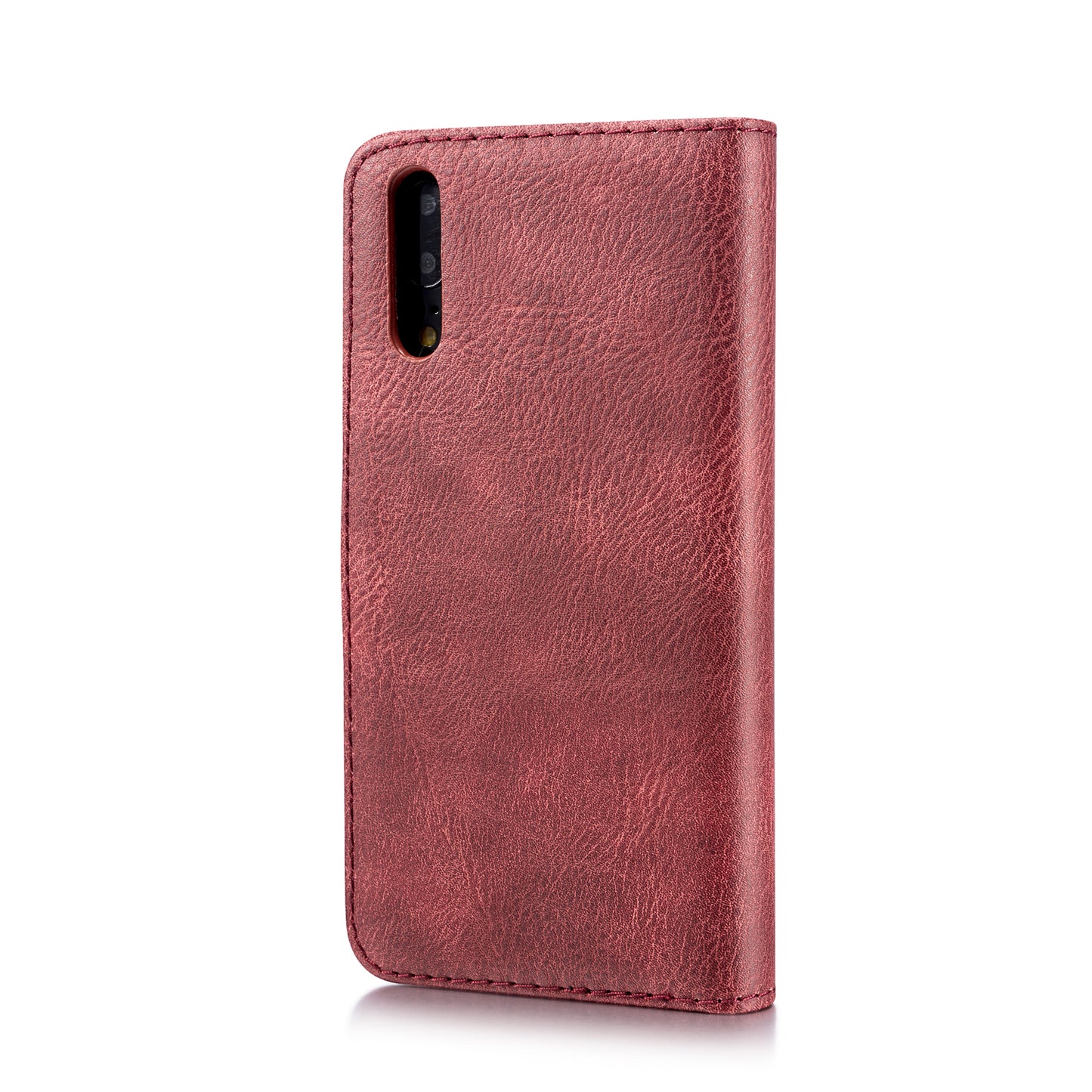 DG.MING For Huawei P20 Protective Phone Case Detachable 2 in 1 Leather Shell Shockproof Flip Cover with Wallet