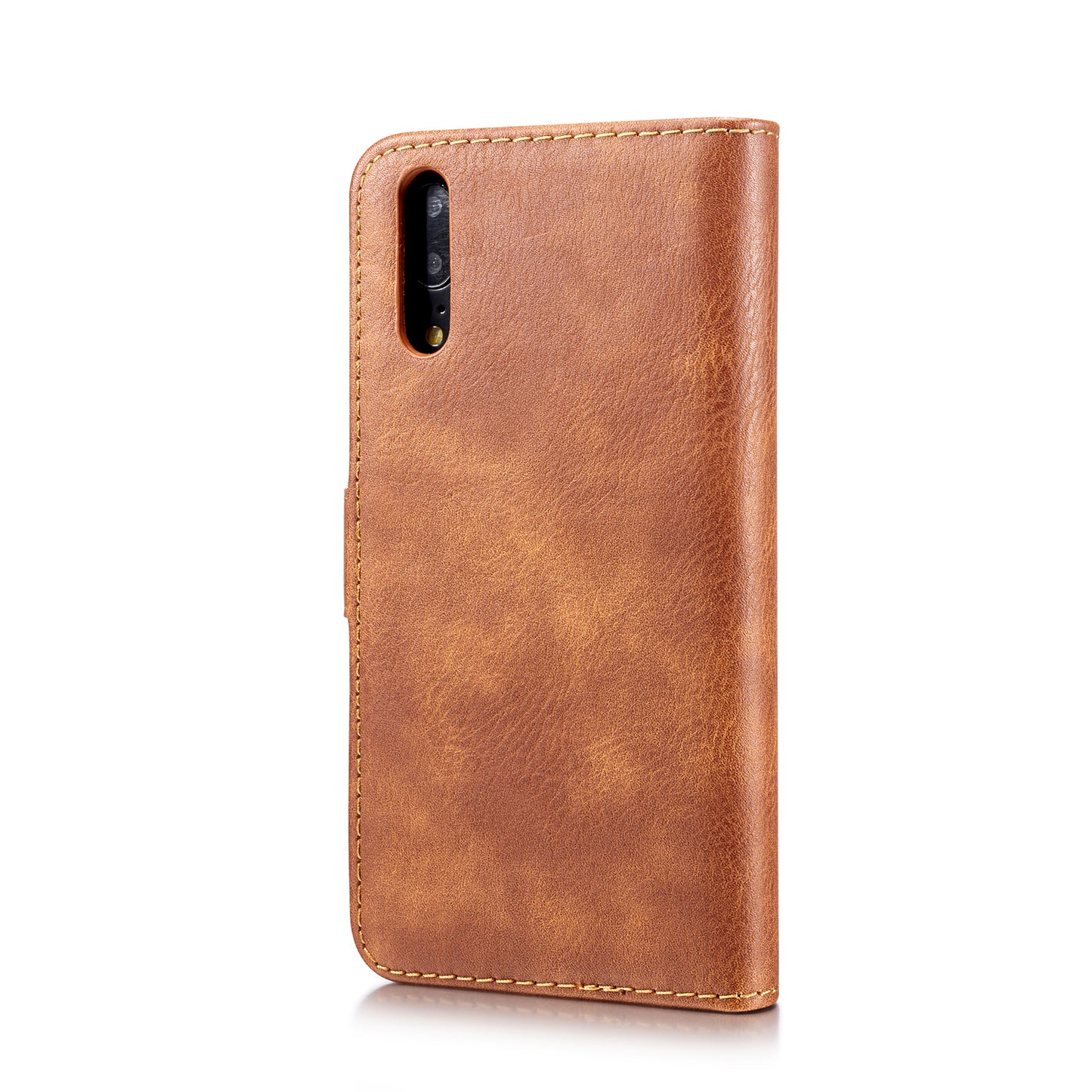 DG.MING For Huawei P20 Protective Phone Case Detachable 2 in 1 Leather Shell Shockproof Flip Cover with Wallet