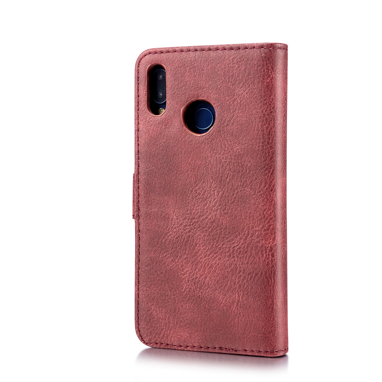 DG.MING For Huawei P20 Lite / Nova 3e Detachable 2-in-1 Anti-scratch Split Leather Wallet + PC Back Case