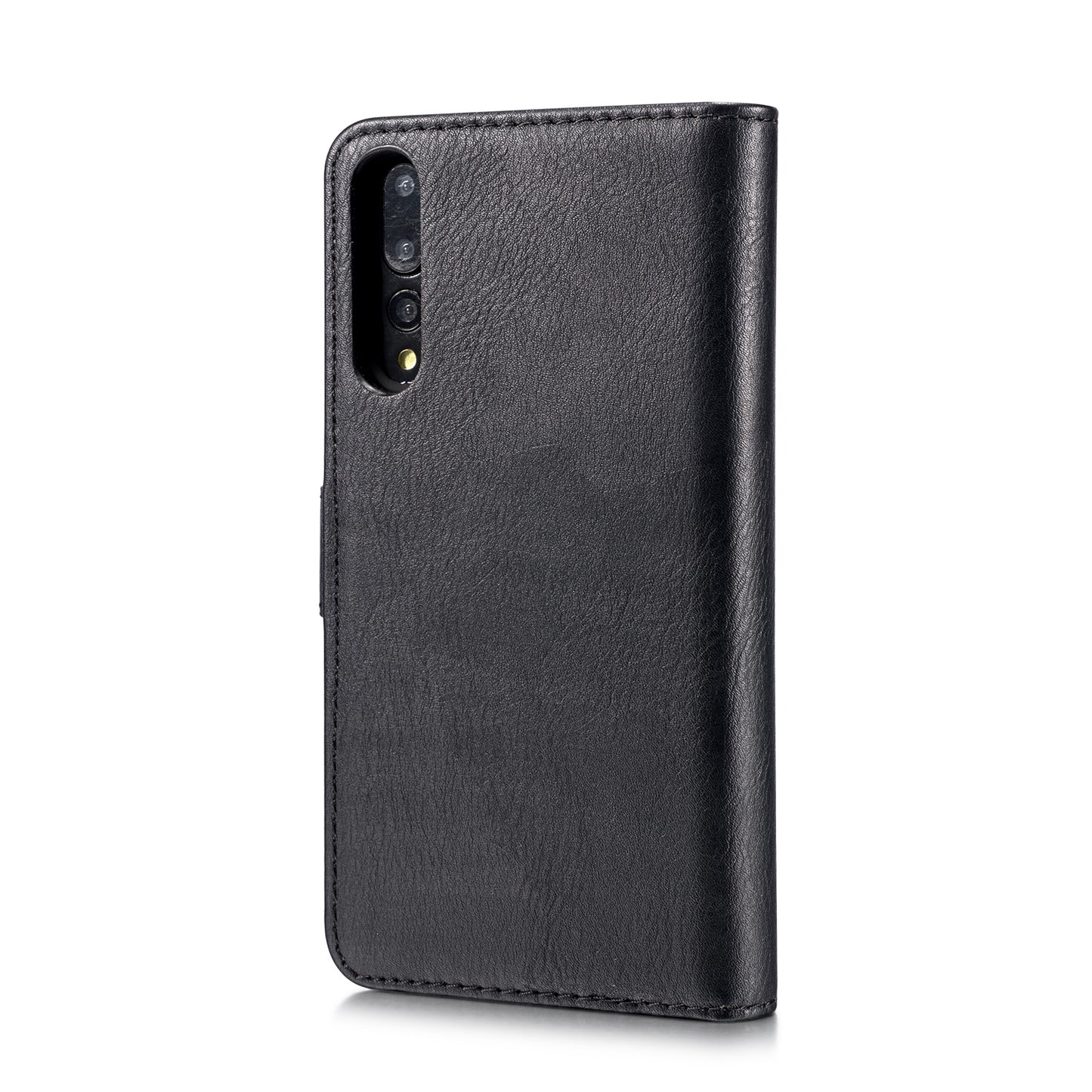 DG.MING For Huawei P20 Pro Detachable 2-in-1 Anti-scratch Split Leather Wallet Shell + PC Back Case