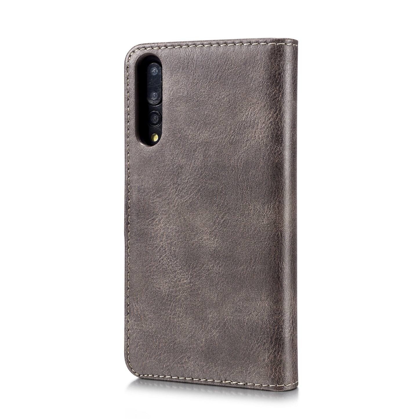 DG.MING For Huawei P20 Pro Detachable 2-in-1 Anti-scratch Split Leather Wallet Shell + PC Back Case