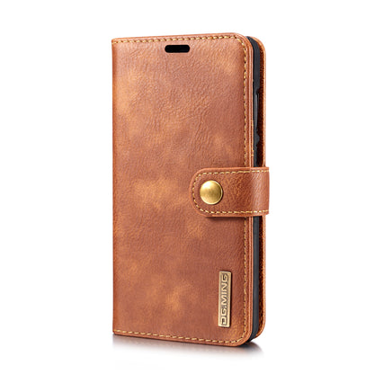 DG.MING For Huawei P20 Pro Detachable 2-in-1 Anti-scratch Split Leather Wallet Shell + PC Back Case