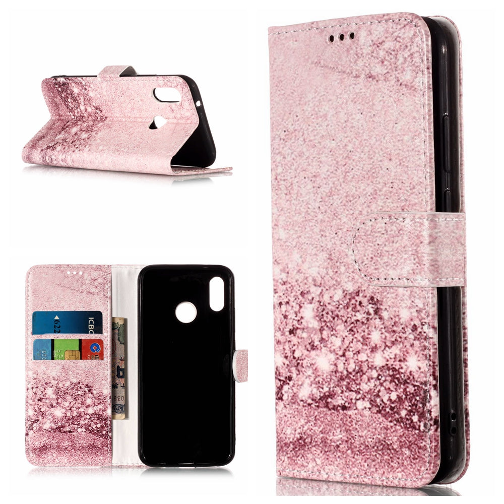 Pattern Printing Wallet Stand Leather Flip Case for Huawei P20 Lite / Nova 3e