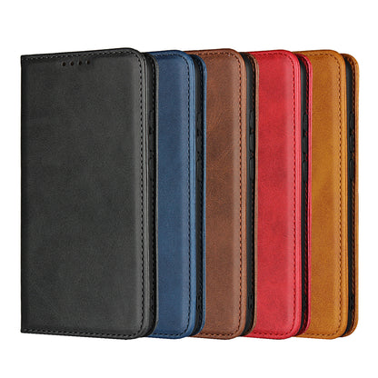 Auto-absorbed Leather Wallet Stand Phone Case for Huawei Honor 10