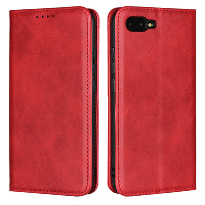 Auto-absorbed Leather Wallet Stand Phone Case for Huawei Honor 10