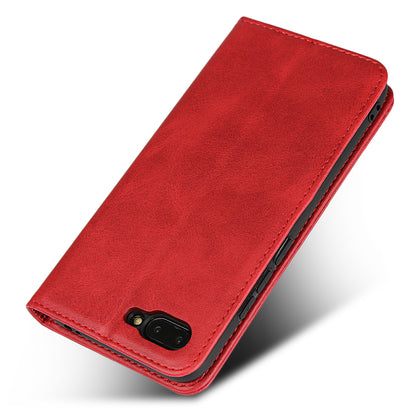 Auto-absorbed Leather Wallet Stand Phone Case for Huawei Honor 10