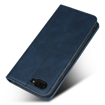 Auto-absorbed Leather Wallet Stand Phone Case for Huawei Honor 10