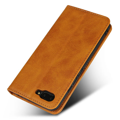 Auto-absorbed Leather Wallet Stand Phone Case for Huawei Honor 10