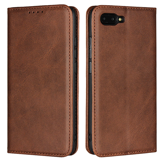 Auto-absorbed Leather Wallet Stand Phone Case for Huawei Honor 10