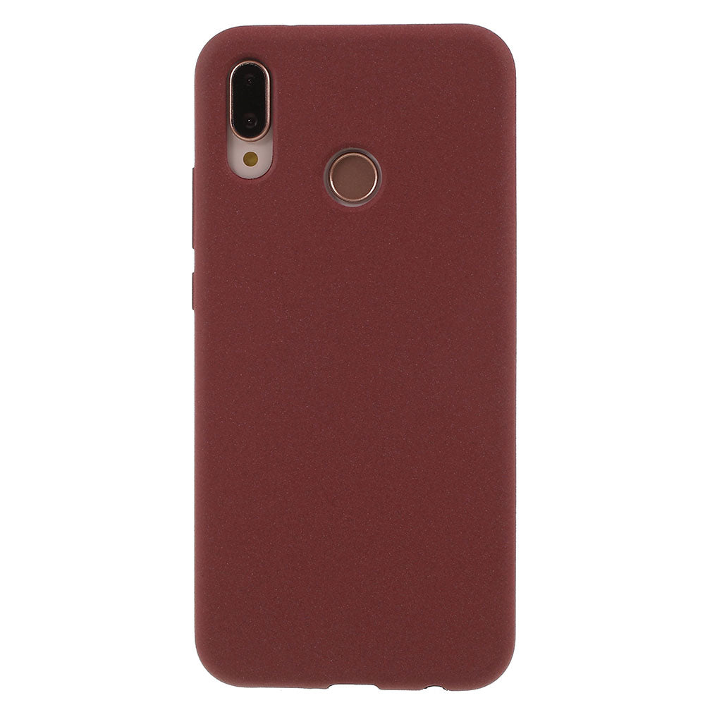 For Huawei P20 Lite / Nova 3e Double-sided Matte TPU Back Case Cover