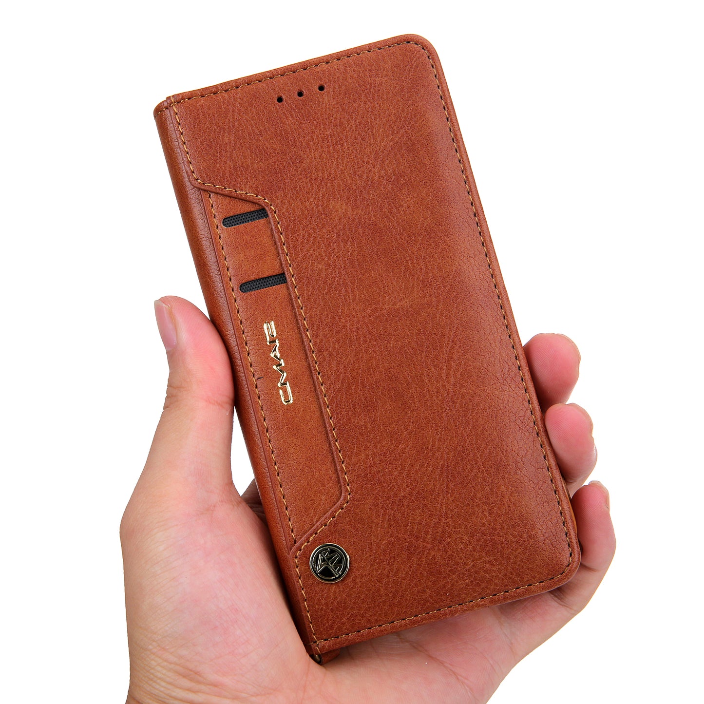 CMAI2 PU Leather Card Slots Mobile Casing for Huawei P20 Pro