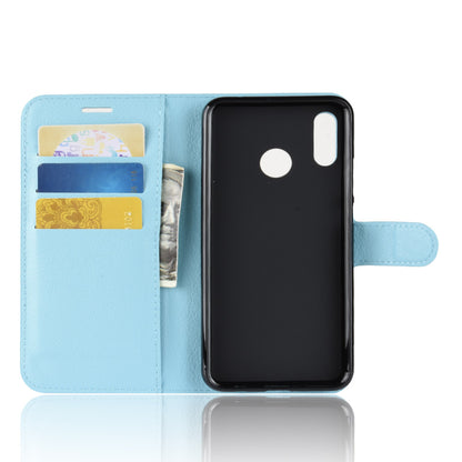 Litchi Skin Wallet Leather Stand Case for Huawei nova 3