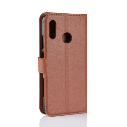 Litchi Skin Wallet Leather Stand Case for Huawei nova 3