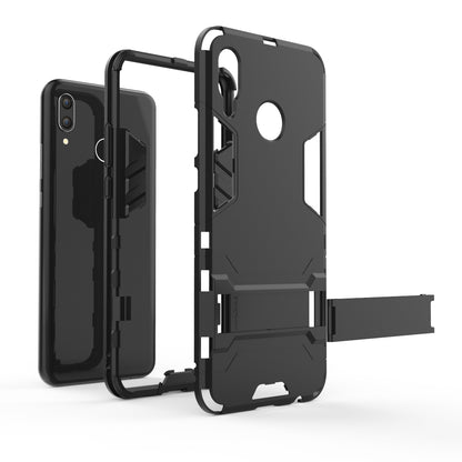 Shockproof PC + TPU Hybrid Kickstand Back Case for Huawei nova 3