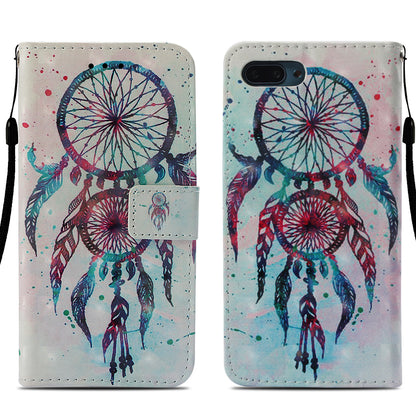 Pattern Printing Leather Wallet Case for Huawei Honor 10