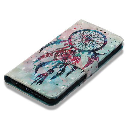 Pattern Printing Leather Wallet Case for Huawei Honor 10