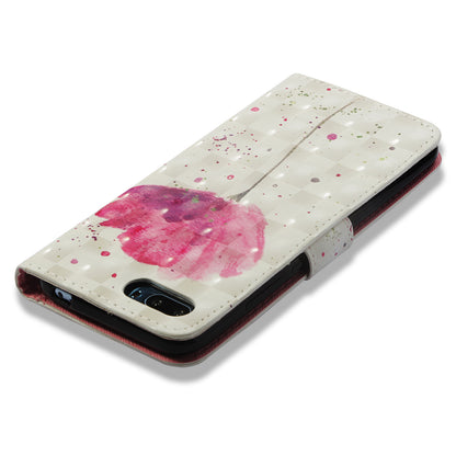 Pattern Printing Leather Wallet Case for Huawei Honor 10