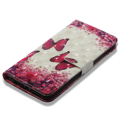 Pattern Printing Leather Wallet Case for Huawei Honor 10