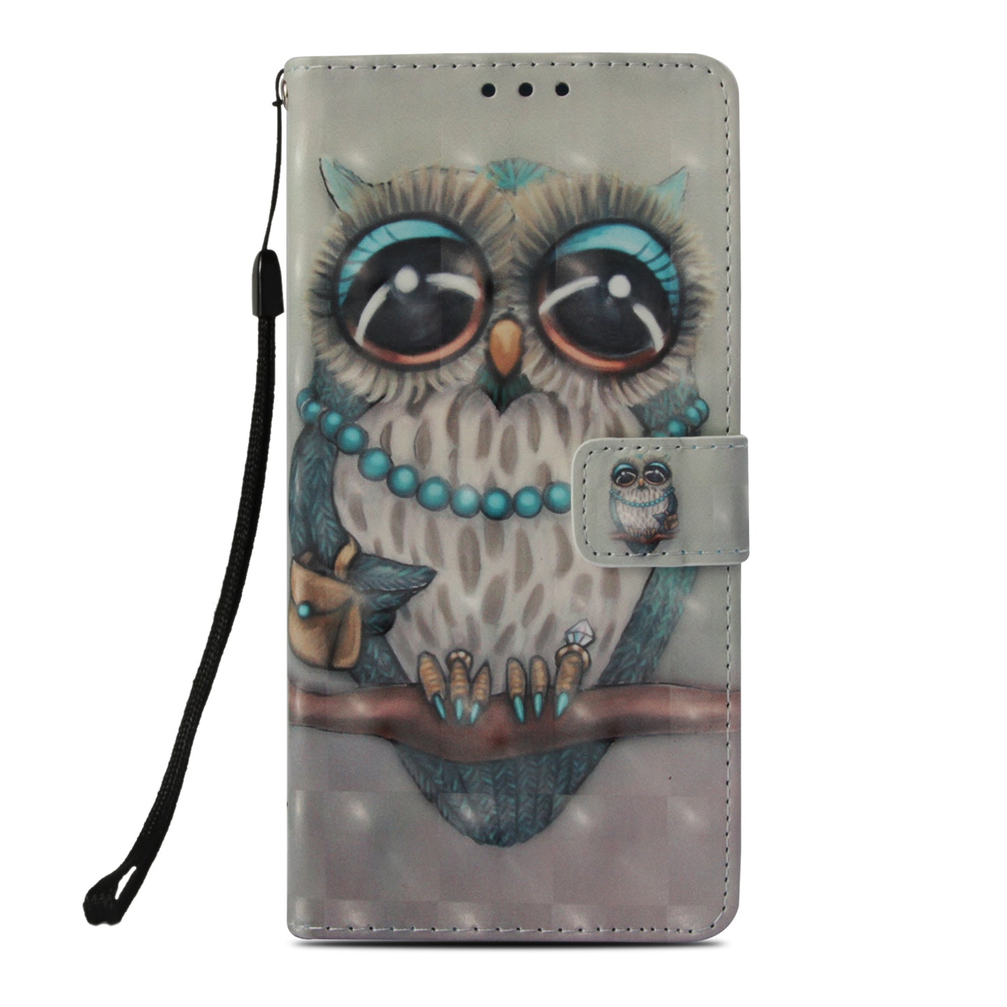 Pattern Printing Leather Wallet Case for Huawei Honor 10