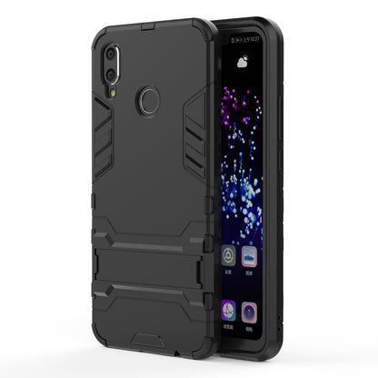 Plastic + TPU Hybrid Case with Kickstand for Huawei P Smart+ / nova 3i