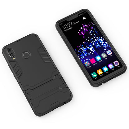 Plastic + TPU Hybrid Case with Kickstand for Huawei P Smart+ / nova 3i