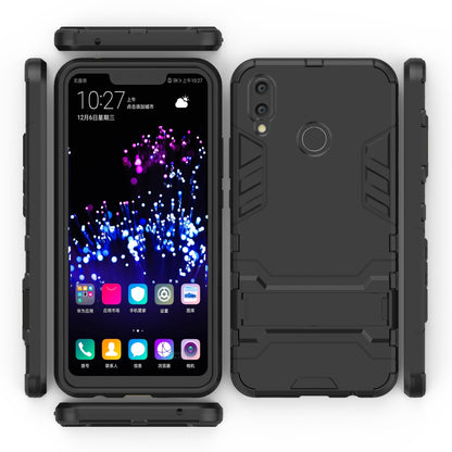 Plastic + TPU Hybrid Case with Kickstand for Huawei P Smart+ / nova 3i