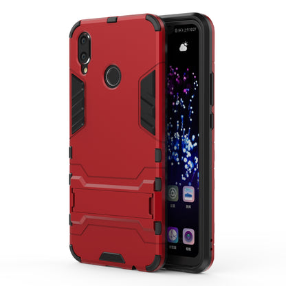 Plastic + TPU Hybrid Case with Kickstand for Huawei P Smart+ / nova 3i